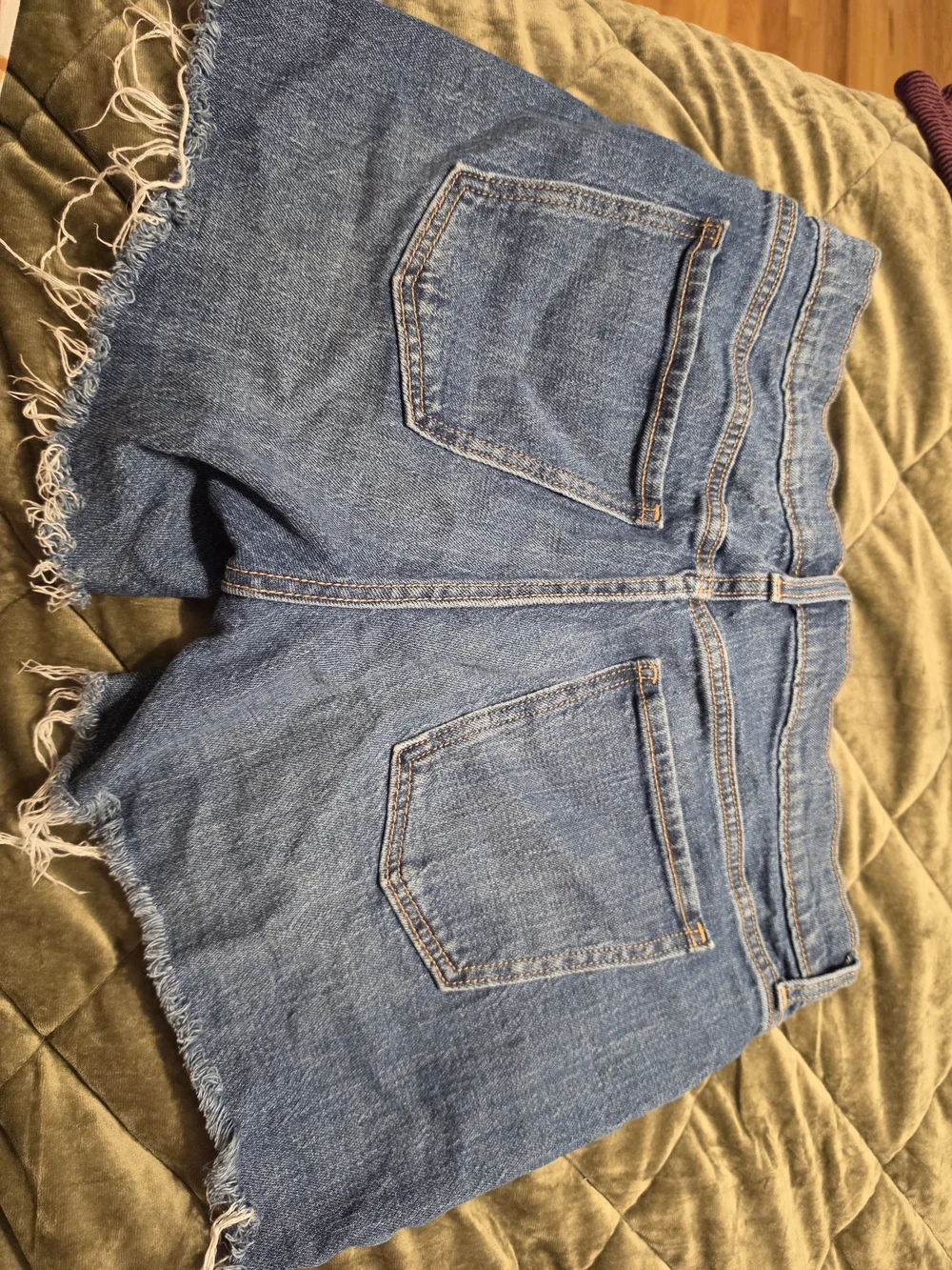 Old Navy Denim Boyfriend Shorts - Medium Blue